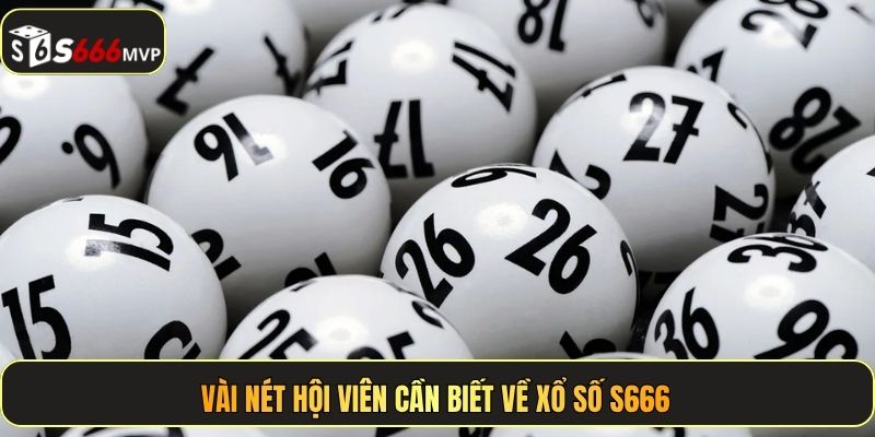 Vài nét hội viên cần biết về xổ số S666